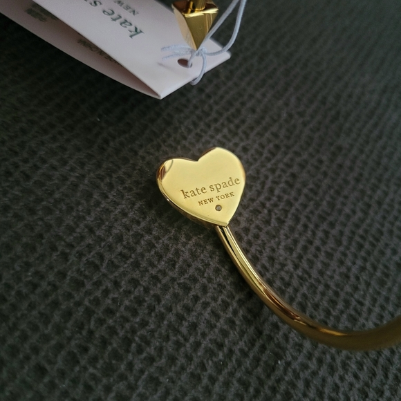 ✨️HP✨️ Kate Spade♠ Gold💛 "Heritage Spade" Cuff Bracelet - NWT - Picture 12 of 14